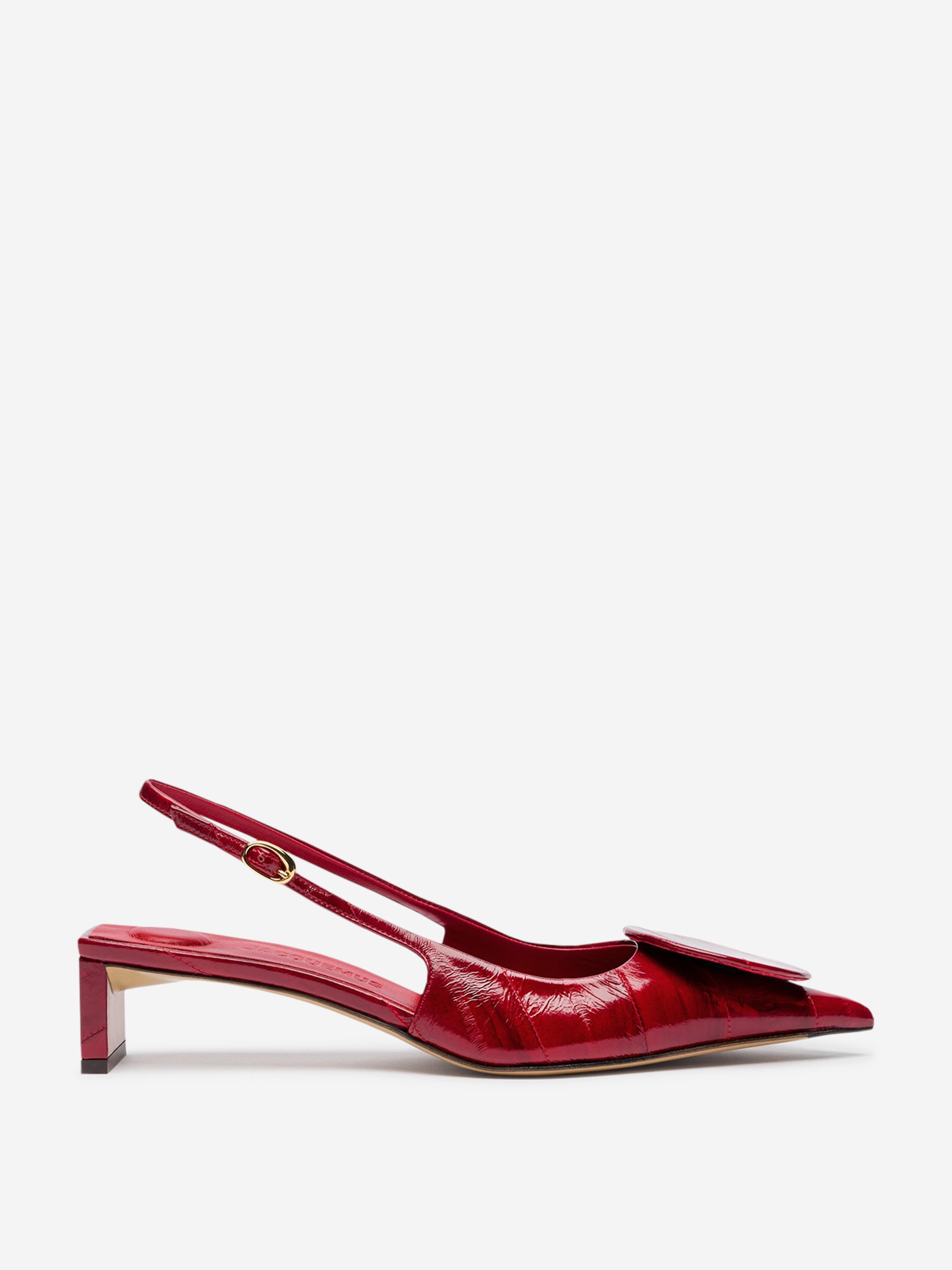 Jacquemus Zapatos Les Slingbacks Duelo color Burdeos sku 800-005343 01 - Foto 1