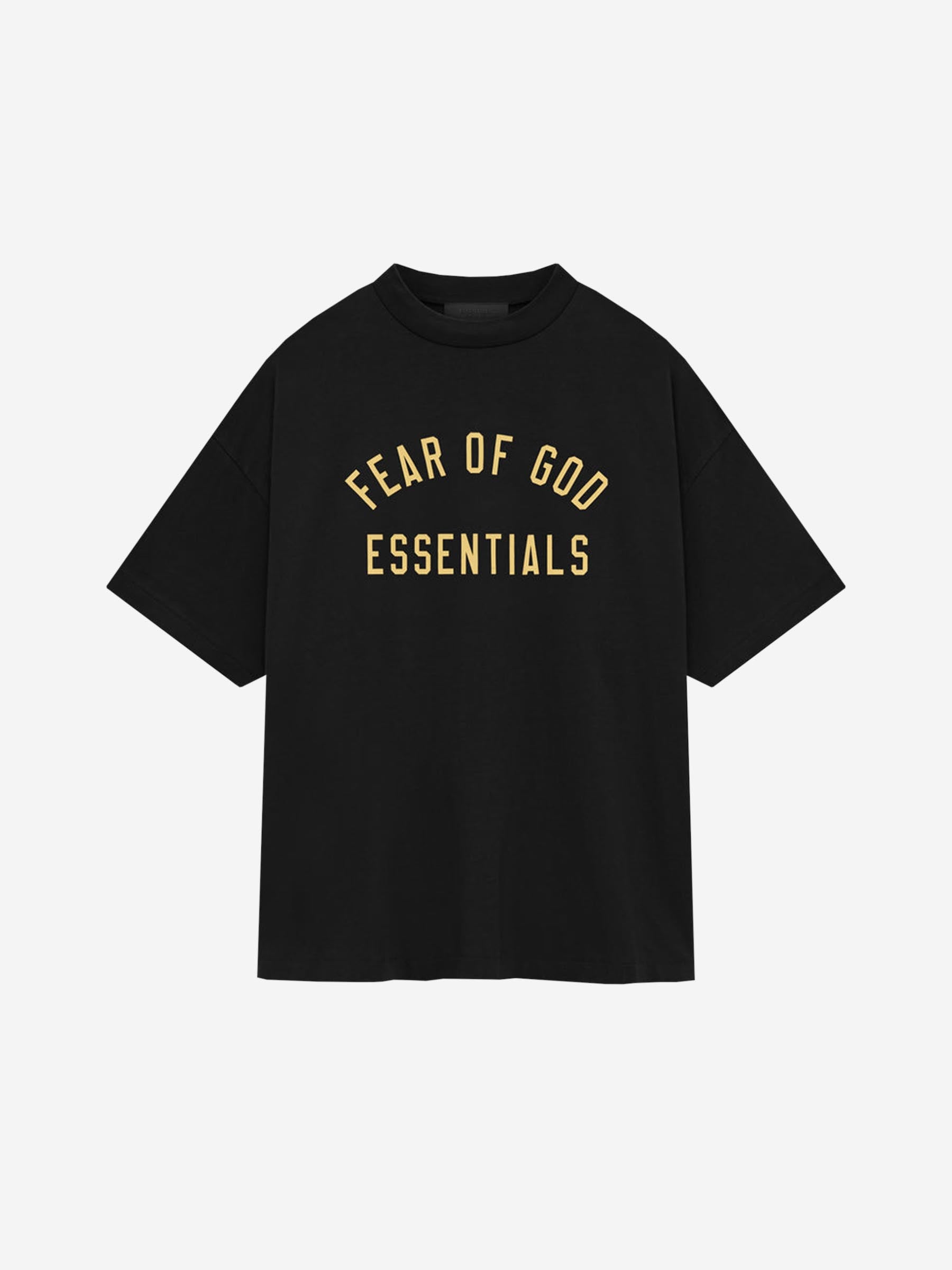 Fear of God Essentials Camiseta Logo Algodón color Negro sku 553-004010 01 - Foto 1