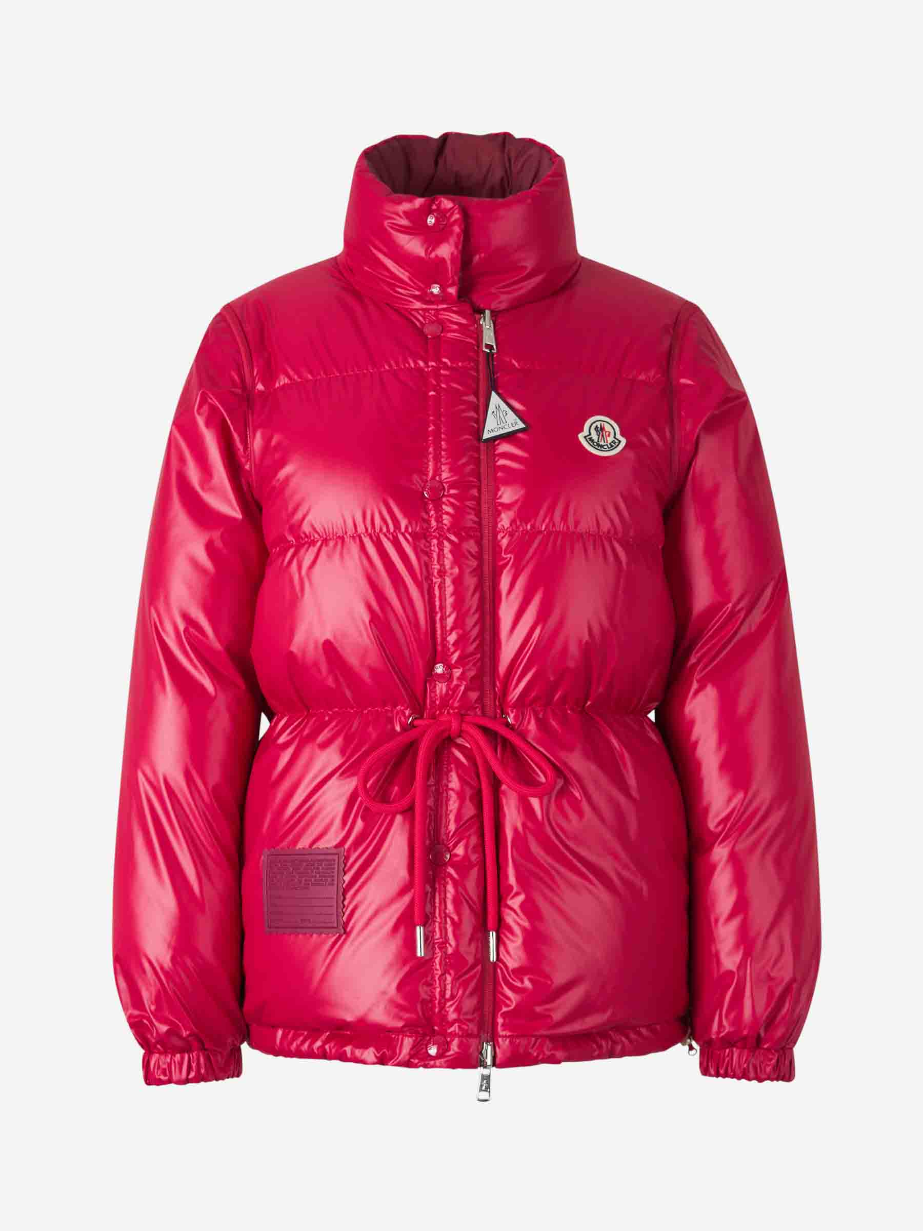 Moncler Verone Chaqueta Acolchada Logo color Burdeos sku 774-000506 02 - Foto 2