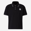 Amiri Polo Piqué Logo color Blanco y Negro sku 552-001510 01 - Foto 1