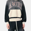 Amiri Sudadera Logo Bicolor color Negro sku 545-001619 01 - Foto 1