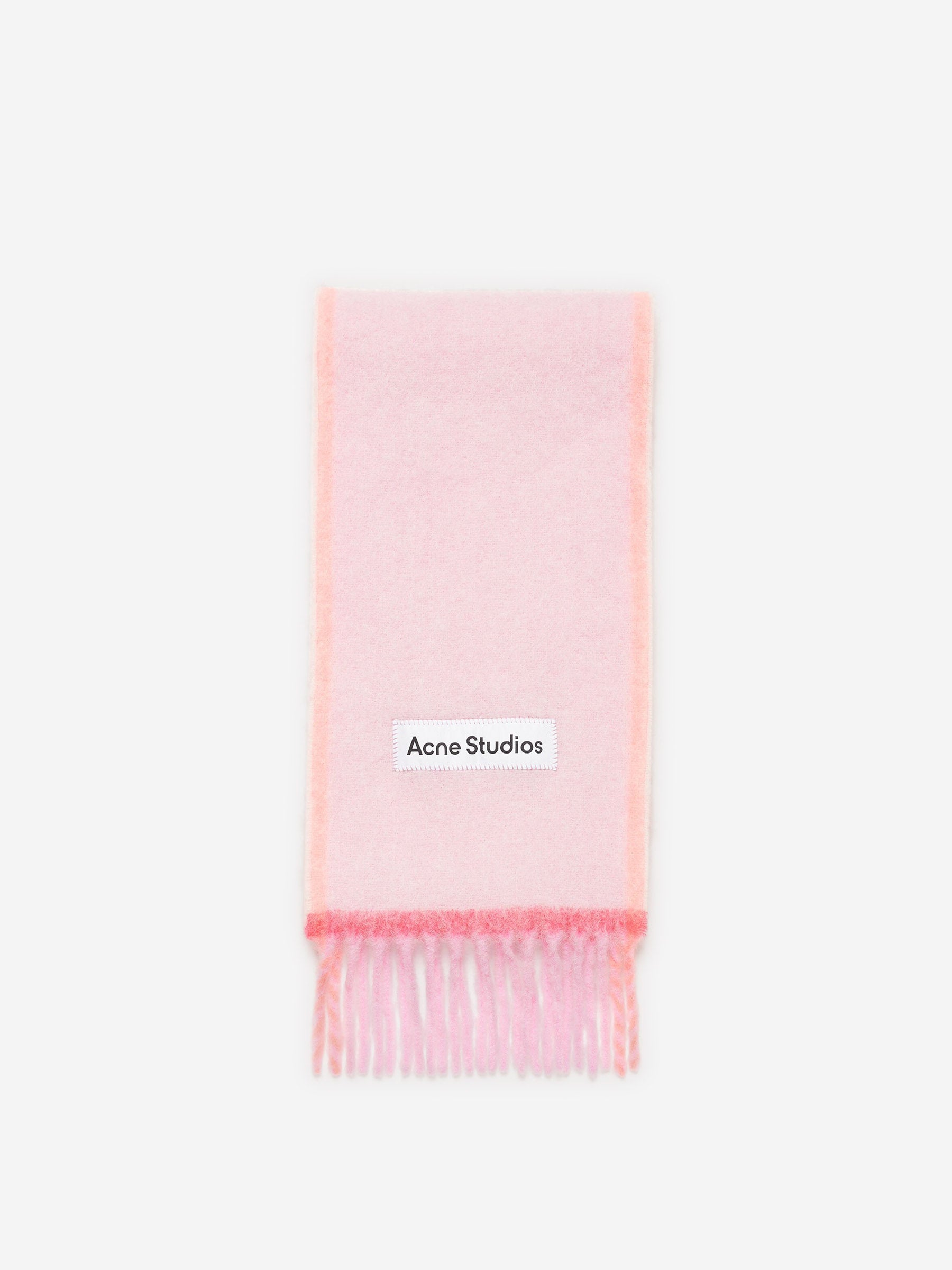 Acne Studios Bufanda Alpaca Tie Dye color Rosa sku 840-000770 02 - Foto 1