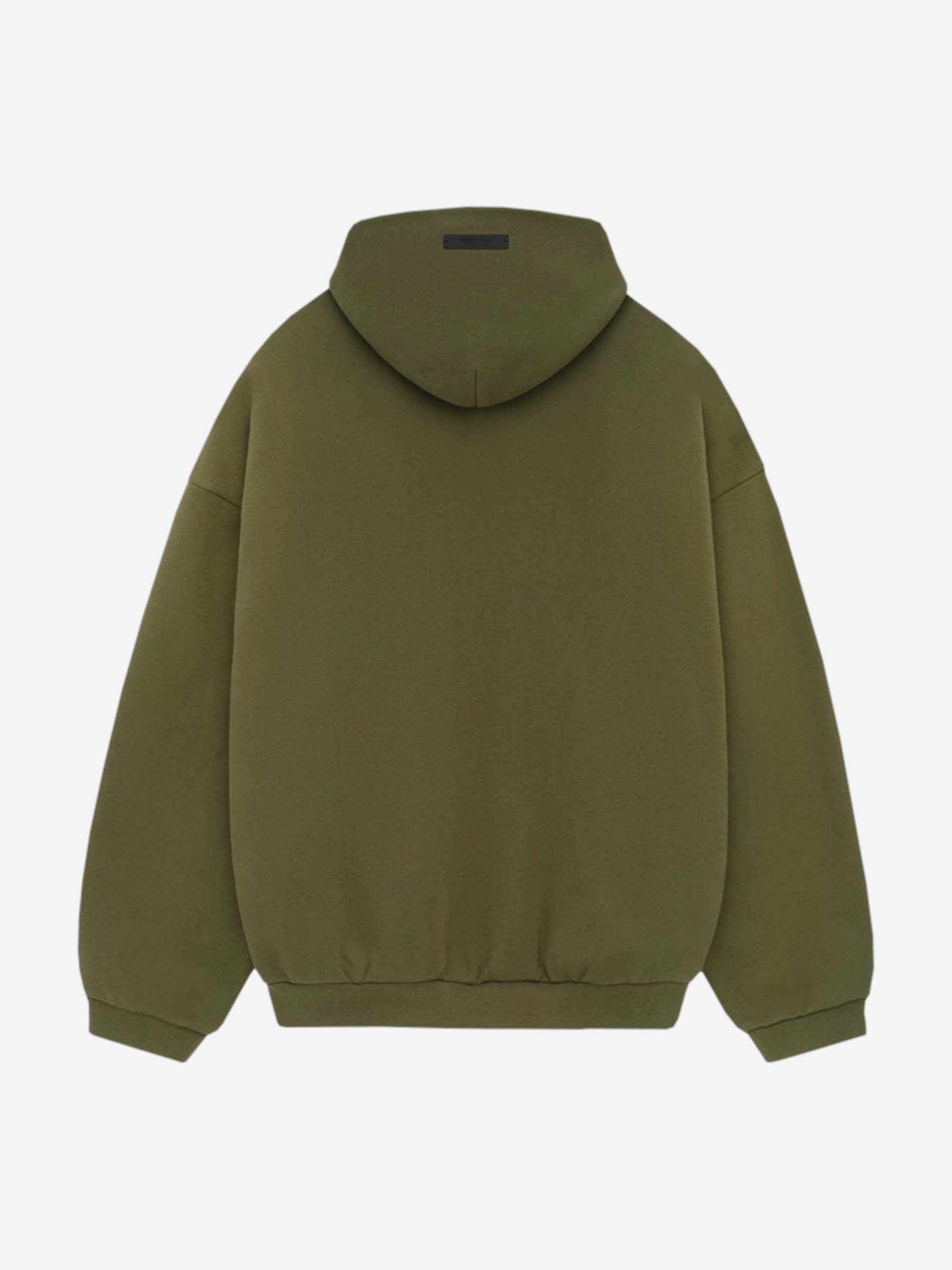 Fear of God Essentials Sudadera Loga Algodón color Verde Militar sku 545-001700 04 - Foto 2