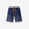 Rhude Bermudas Maxi Logo color Azul Cobalto sku 523-001038 00 - Foto 1