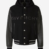 Givenchy Chaqueta Bomber Logo color Blanco y Negro sku 512-002254 01 - Foto 1