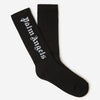 Palm Angels Calcetines Logo Algodón color Negro sku 642-000477 02 - Foto 1