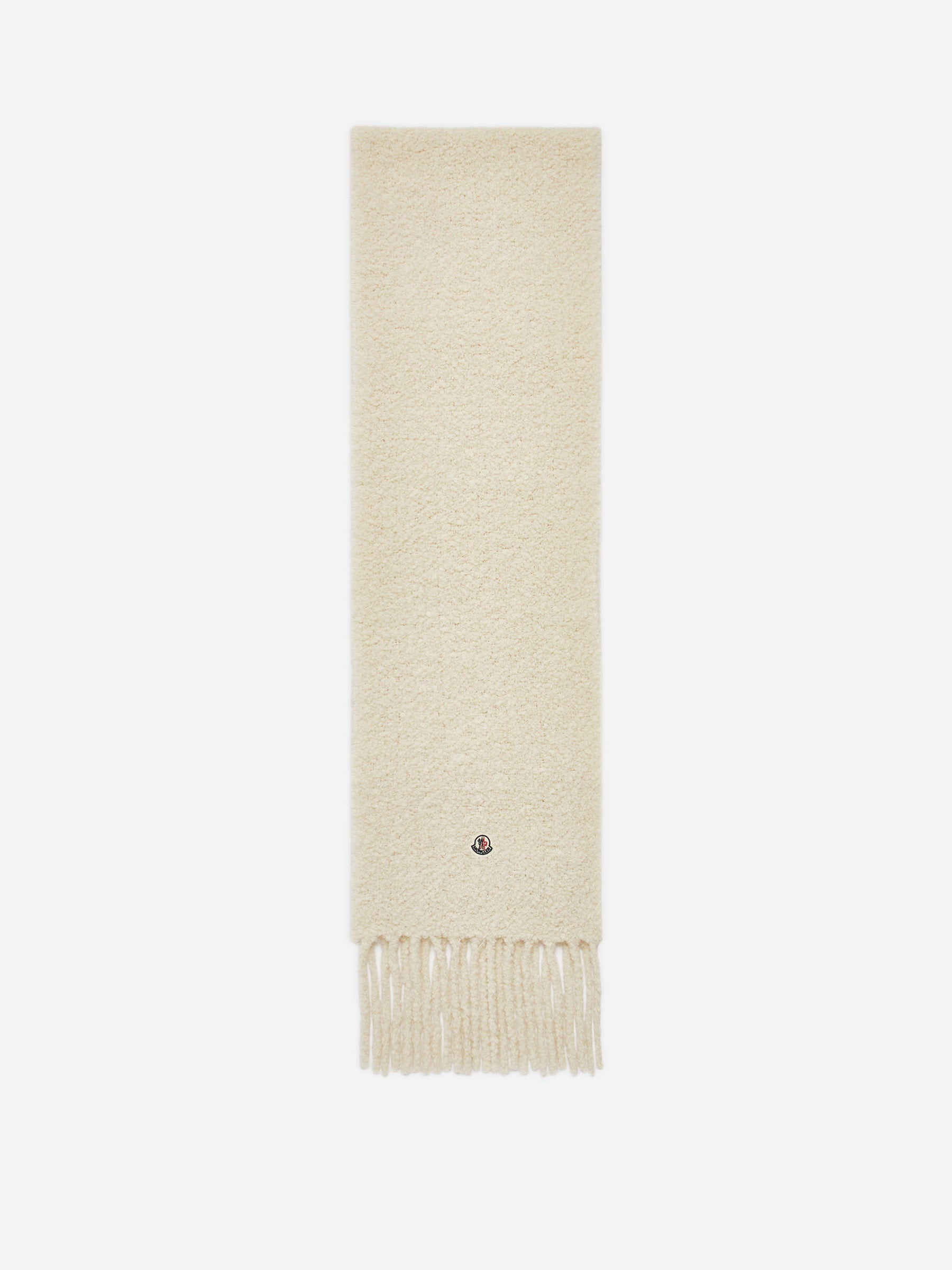 Moncler Bufanda Alpaca Logo color Blanco sku 796-000113 01 - Foto 1