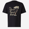 Amiri Camiseta Palms color Negro sku 553-003750 01 - Foto 1