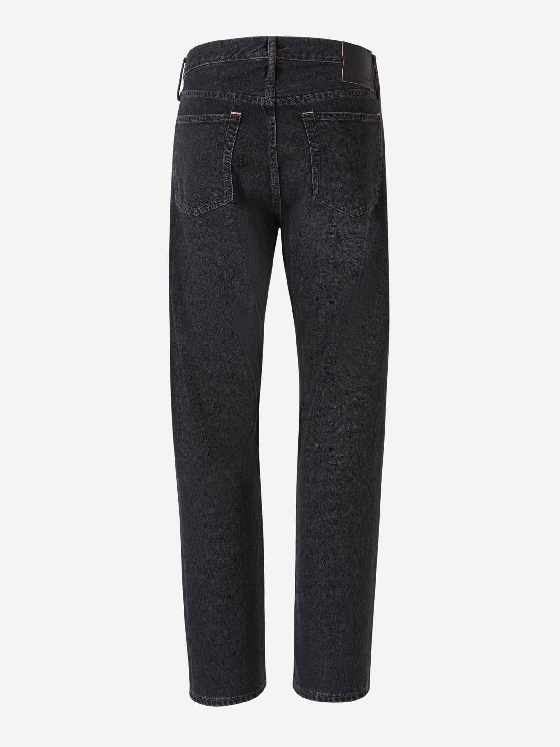 Acne Studios Jeans Regular Fit - 1996 color Negro sku 522-002704 00 - Foto 2