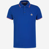 Moncler Polo Piqué Logo color Azul Cobalto sku 552-001422 04 - Foto 1