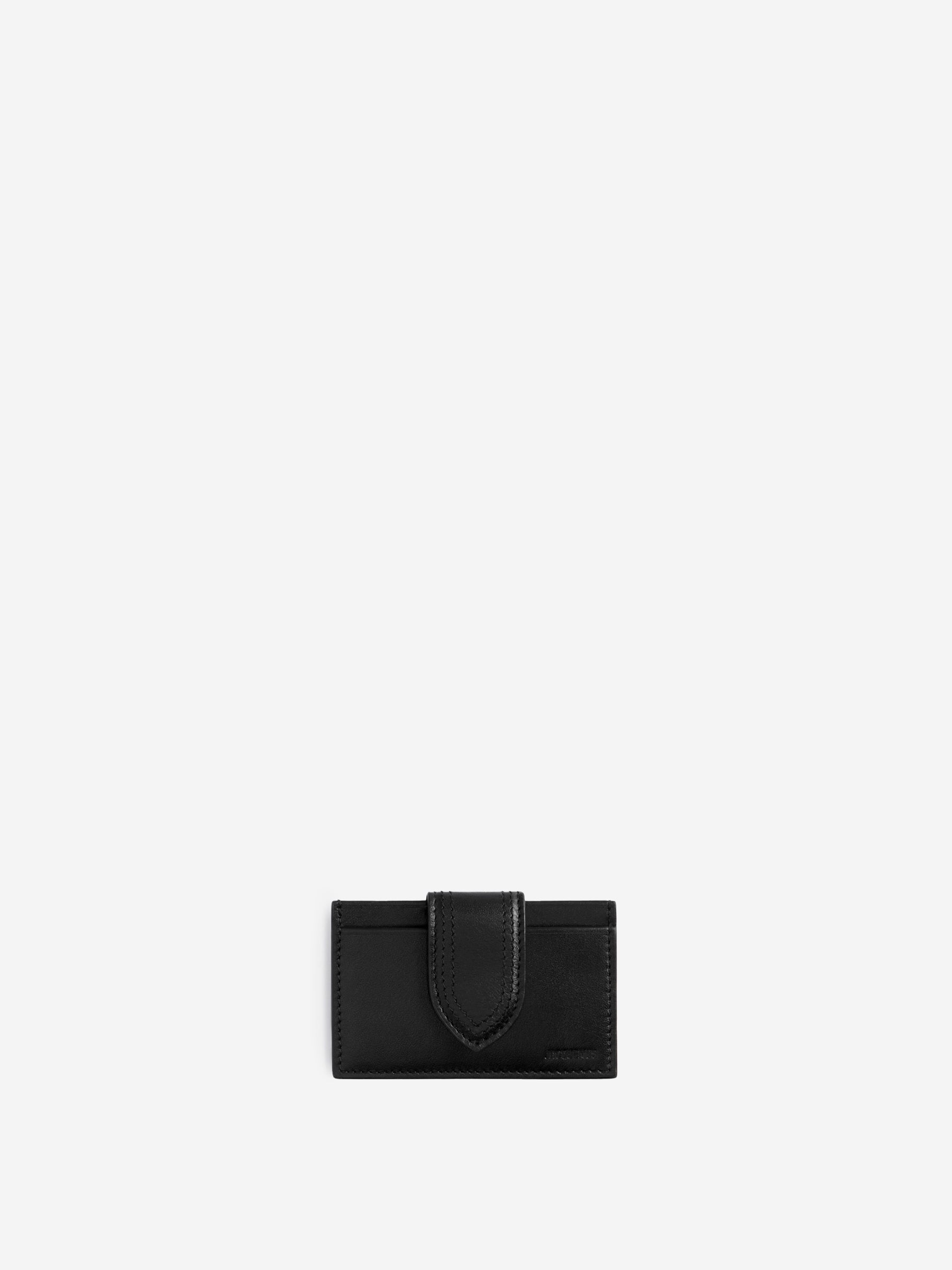 Jacquemus Tarjetero Le Porte Carte Bambino color Negro sku 820-000701 01 - Foto 1