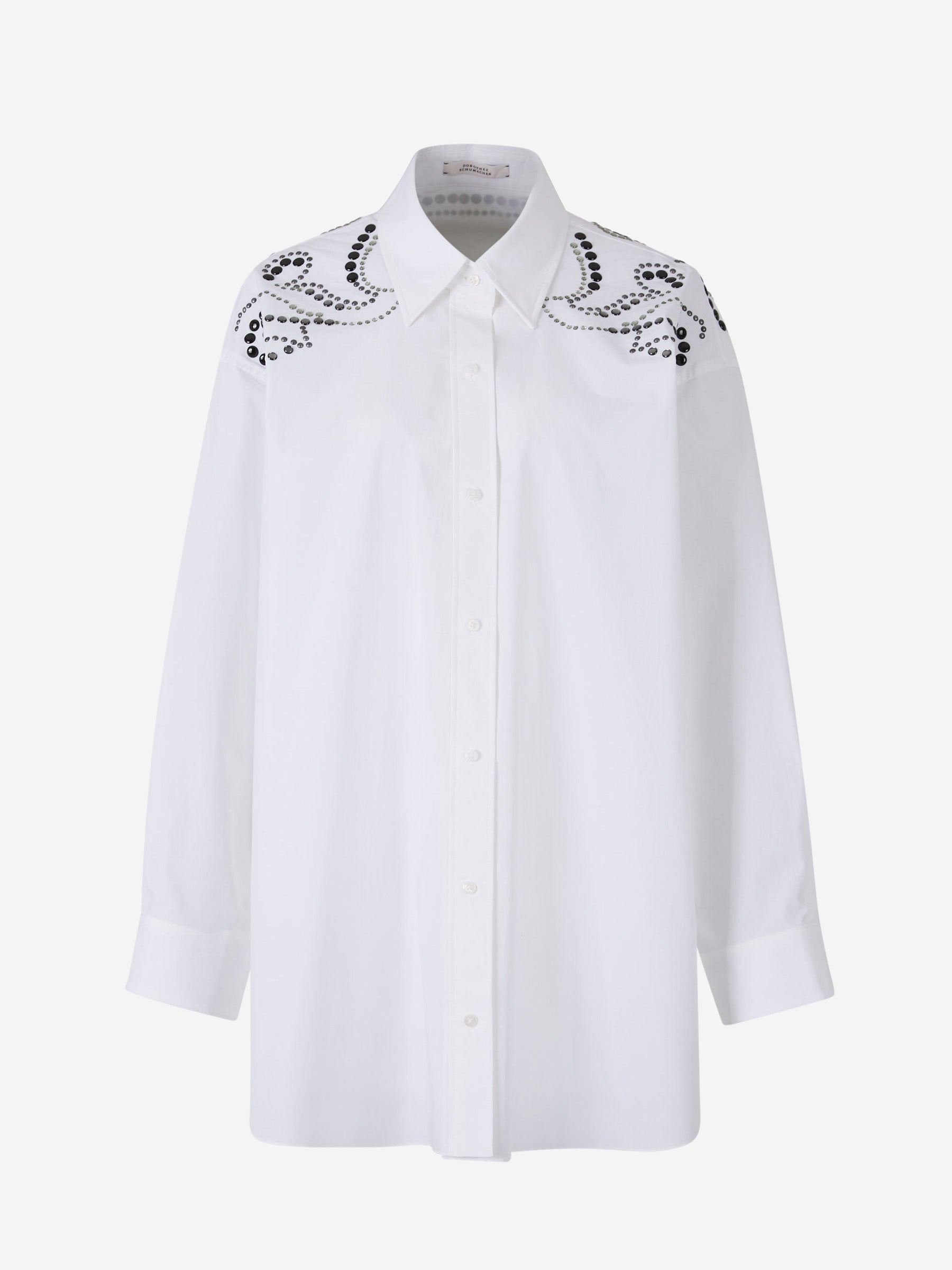 Dorothee Schumacher Camisa Popelina Power color Blanco sku 701-002158 01 - Foto 1