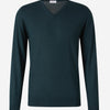 Santa Eulalia Jersey Pico Cashmere color Verde Oscuro sku 542-002425 03 - Foto 1