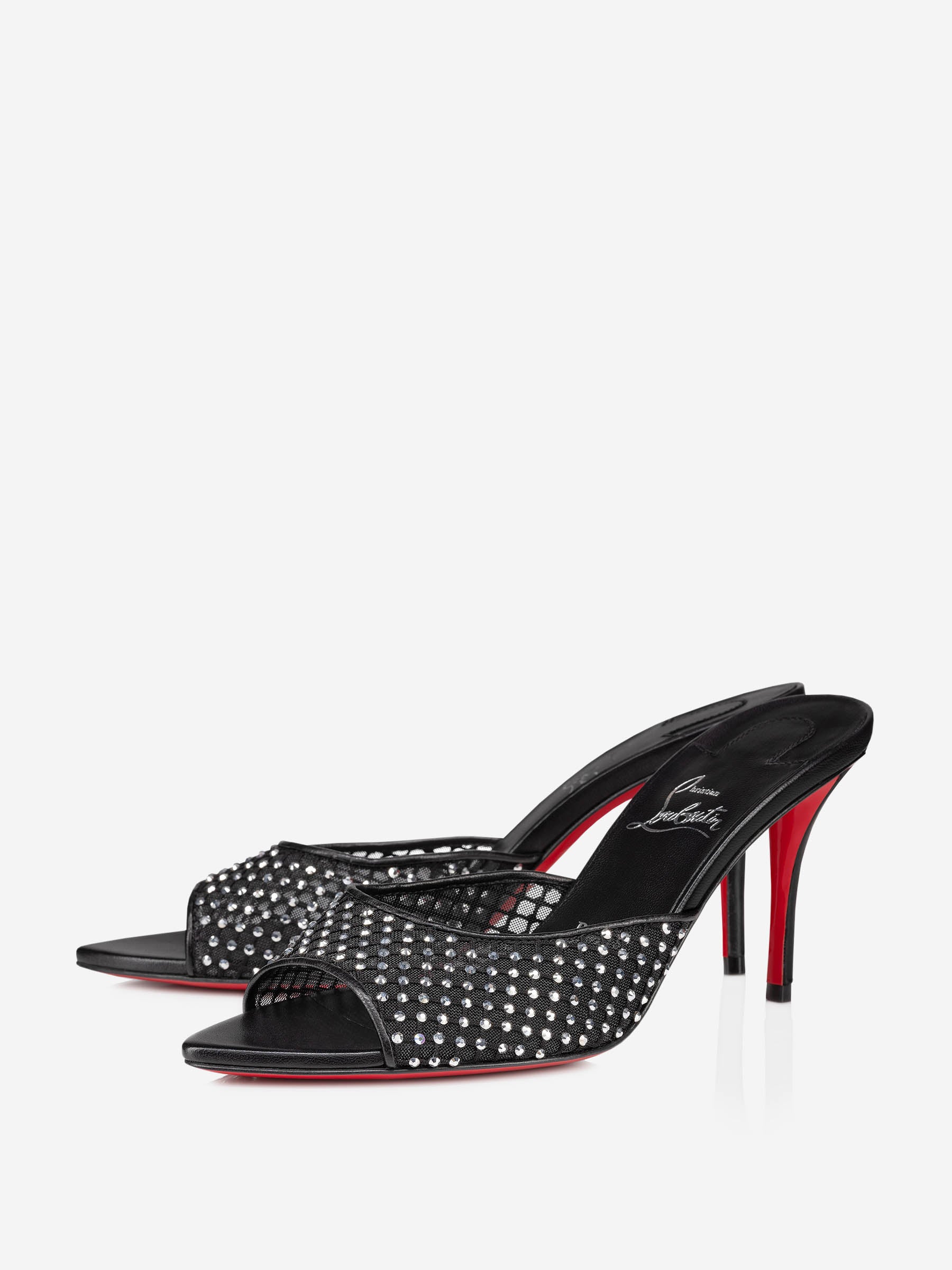 Christian Louboutin Mules Apostropha color Negro sku 800-005372 01 - Foto 2