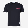 Thom Browne Camiseta Bolsillo Ribetes color Gris Claro sku 553-003512 03 - Foto 1