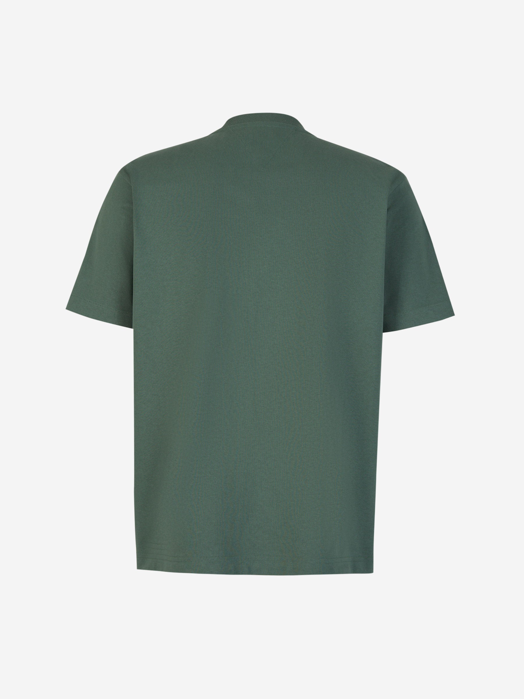 Bottega Veneta Camiseta Lisa Algodón color Verde Oscuro sku 553-003560 01 - Foto 2