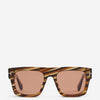 Tom Ford Gafas de Sol Rectangulares Fausto color Marron sku 614-002964 02 - Foto 1