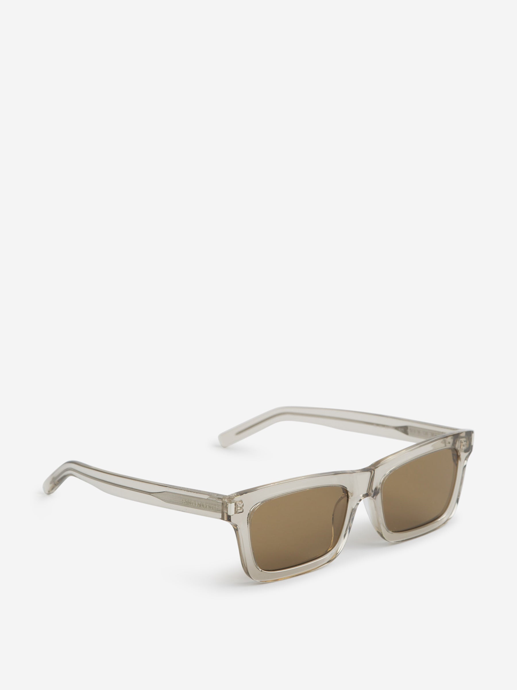 Saint Laurent Gafas de Sol Rectangulares color Verde Manzana sku 614-002911 01 - Foto 2