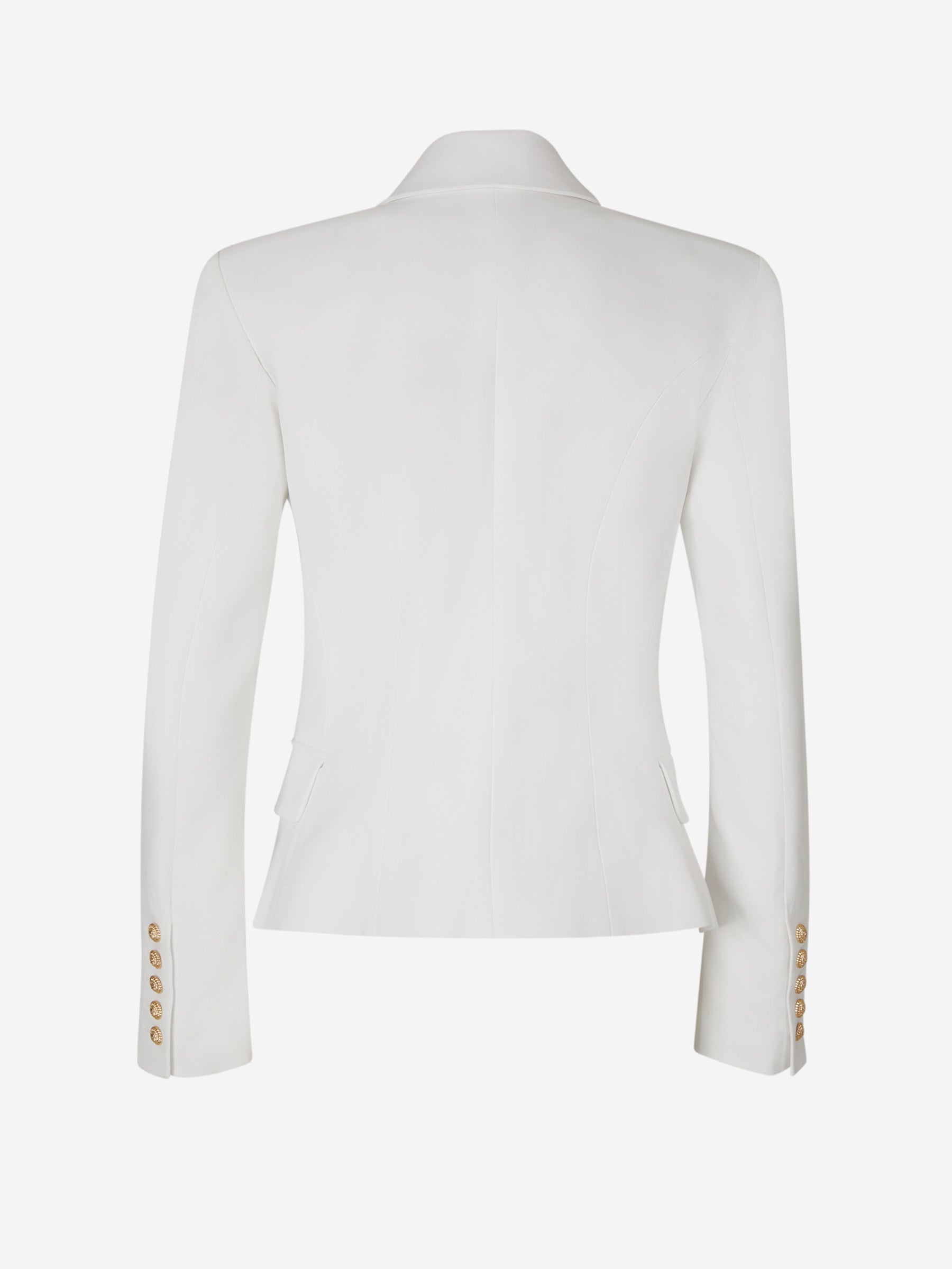 Balmain Blazer Grain De Poudre color Blanco sku 741-002193 01 - Foto 2