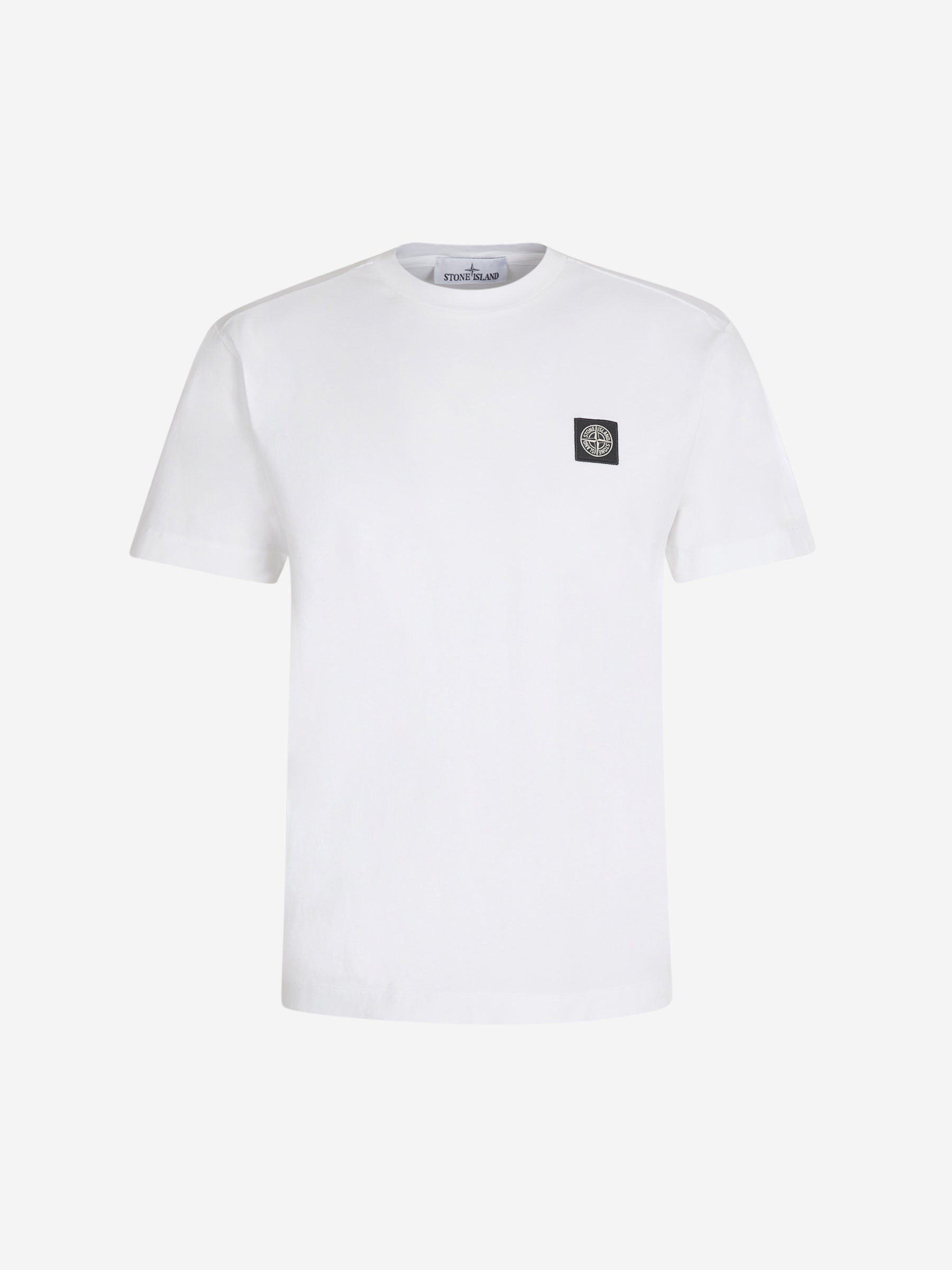 Stone Island Camiseta Logo Algodón color Blanco sku 553-003864 01 - Foto 1