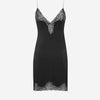 Saint Laurent Vestido Mini Lencero color Negro sku 731-005959 01 - Foto 2