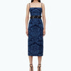 Alexander McQueen Vestido Midi Denim color Azul Denim Oscuro sku 721-000250 01 - Foto 1