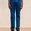 Ami Paris Jeans Straight Fit color Azul Denim Oscuro sku 522-002678 01 - Foto 1