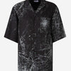 Alexander McQueen Camisa Smashed Screen color Negro sku 531-006381 01 - Foto 1