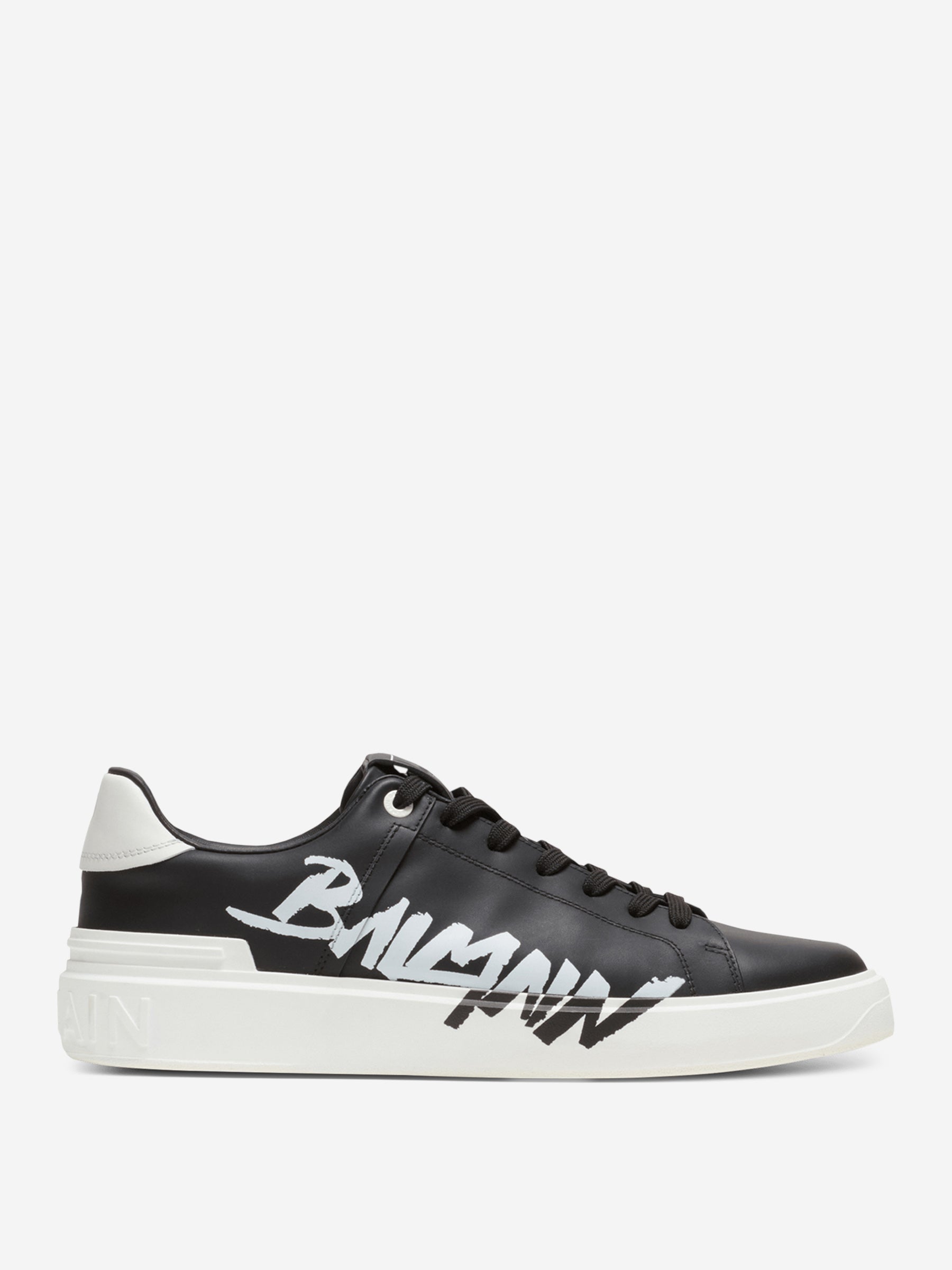 Balmain Sneakers B-Court color Blanco y Negro sku 616-002921 01 - Foto 1