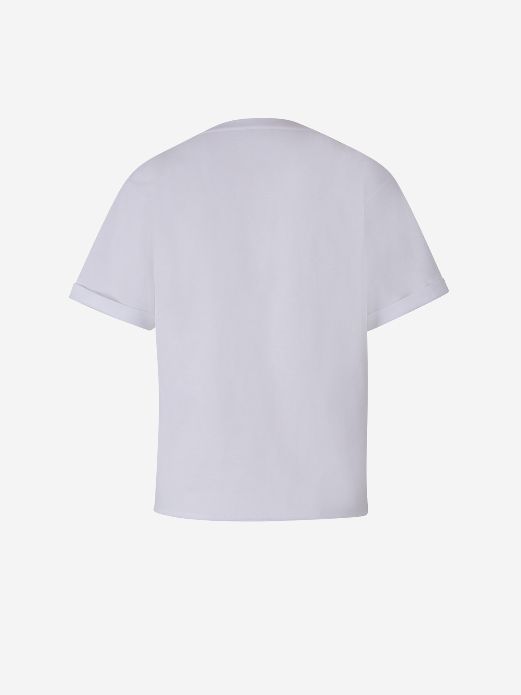 Saint Laurent Camiseta Logo Algodón color Blanco sku 782-001629 01 - Foto 2