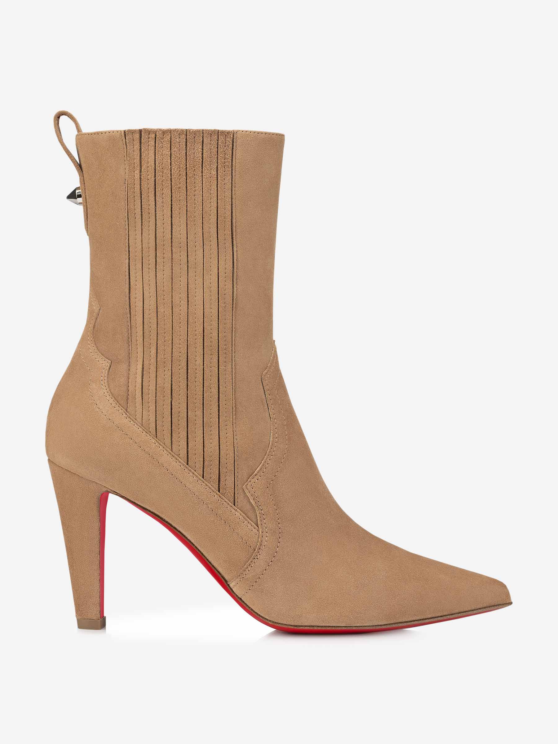 Christian Louboutin Botas Santigag Piel color Caramelo sku 805-000754 01 - Foto 1