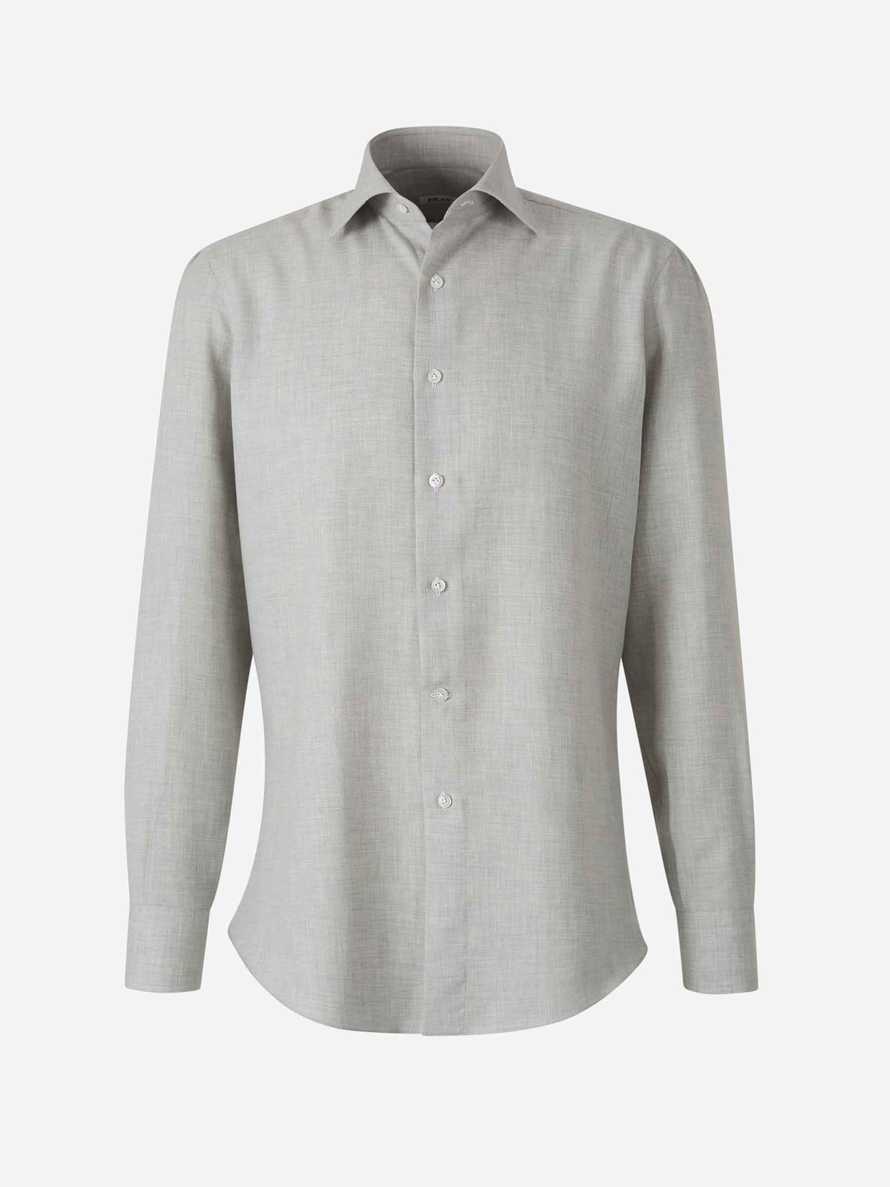 Fray Camisa Algodón Y Cashmere color Gris Claro sku 531-006070 04 - Foto 1