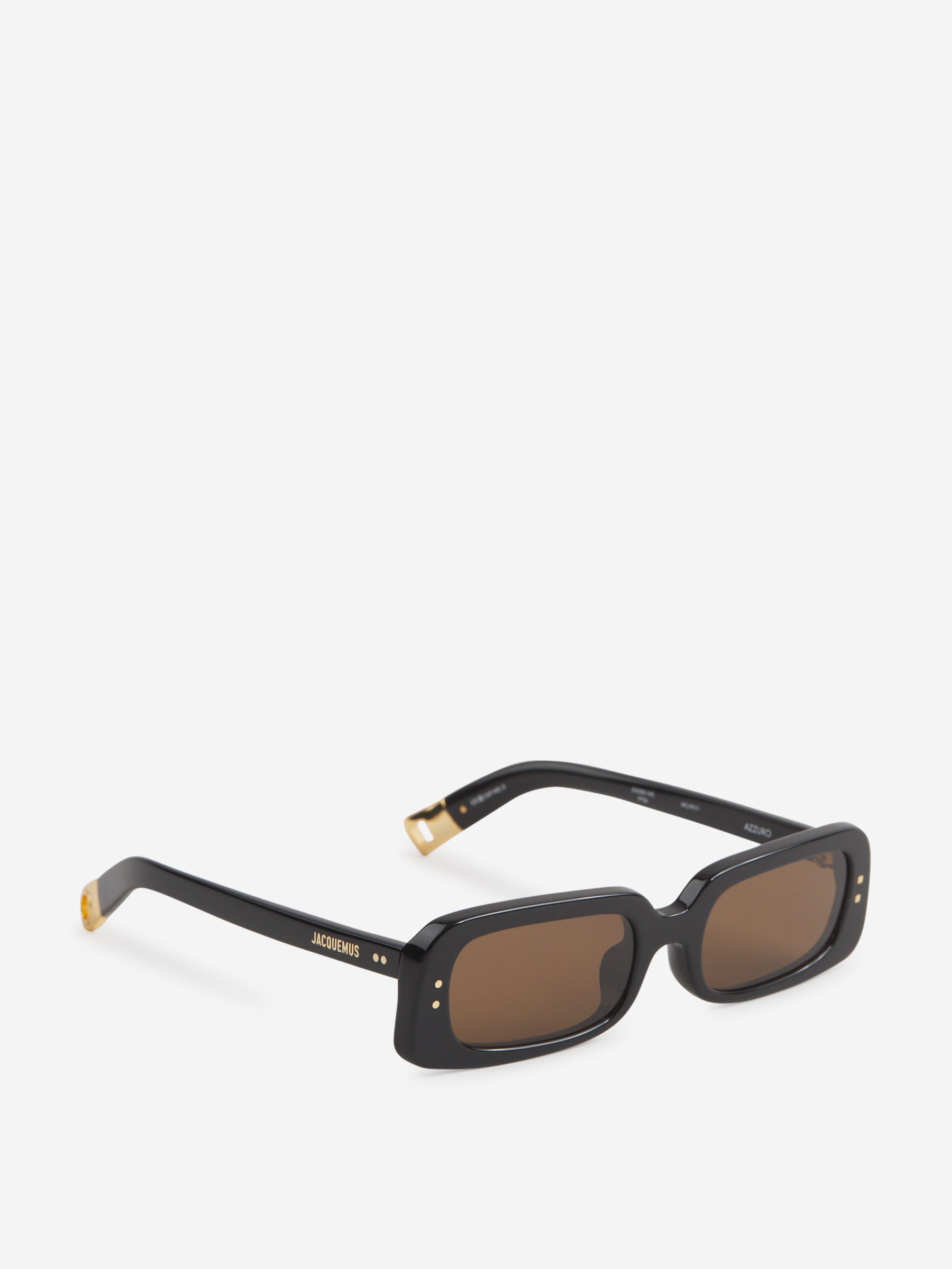 Jacquemus Gafas de Sol Rectangulares Azzuro color Negro sku 860-001031 01 - Foto 2