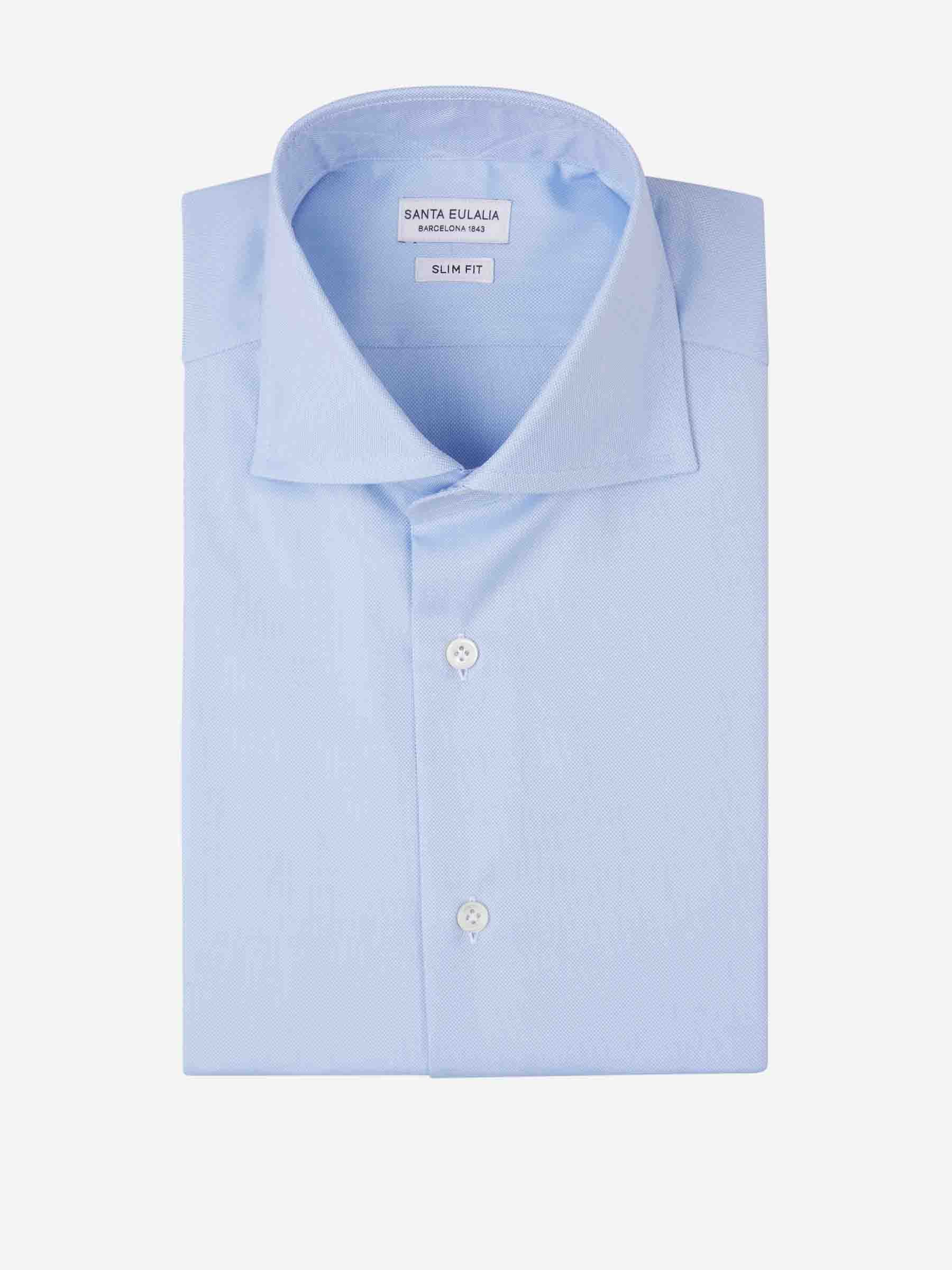 Santa Eulalia Camisa Formal Algodón color Azul Celeste sku 401-003112 01 - Foto 1