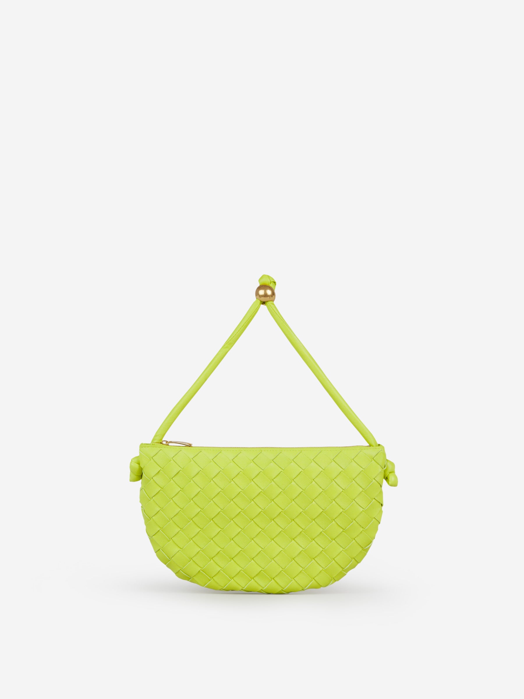 Bottega Veneta Bolso Piel Intrecciato color Verde Lima sku 810-006864 02 - Foto 1