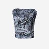 Acne Studios Top Printed Ajustado color Gris Antracita sku 703-002269 01