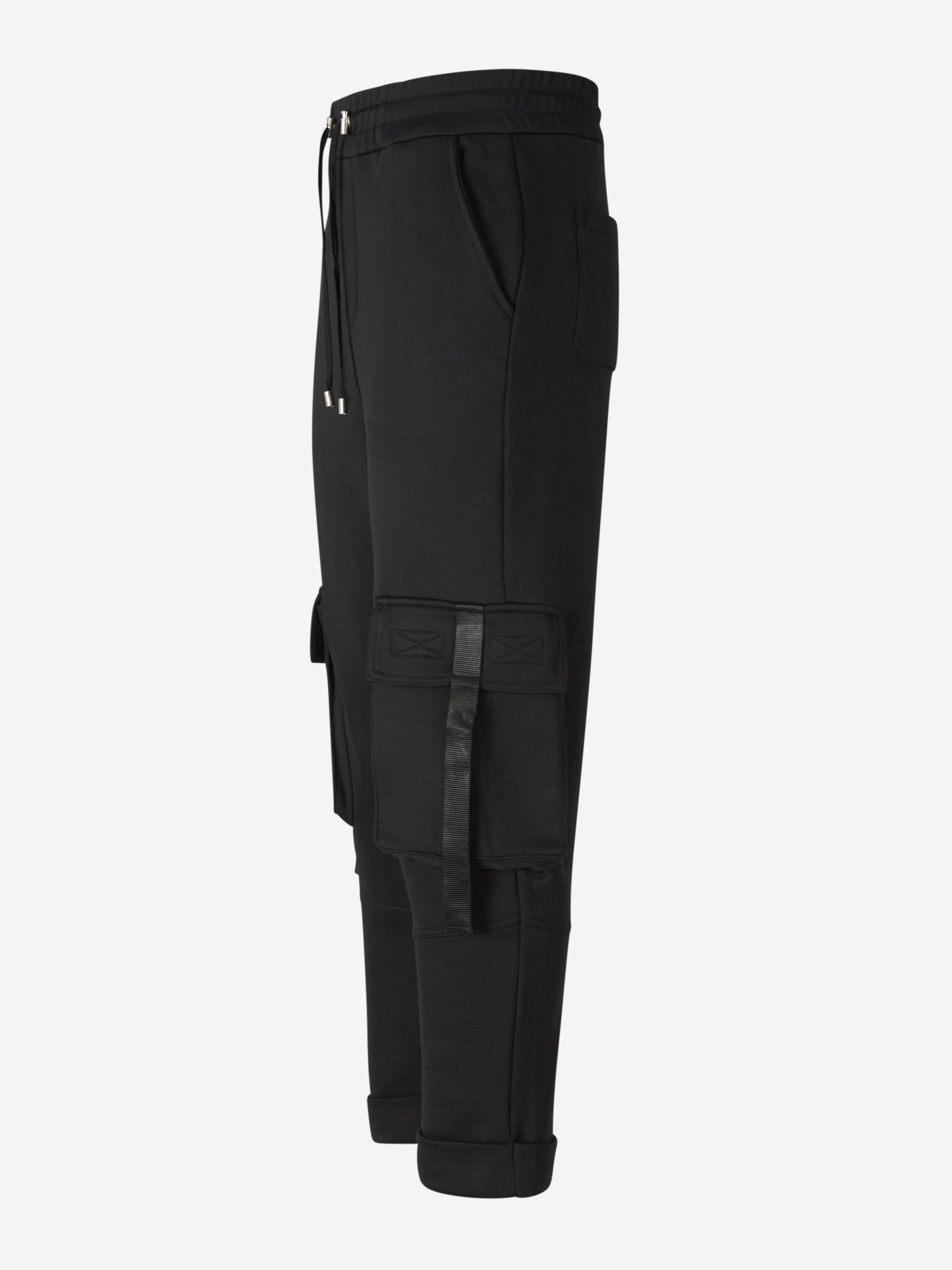 Balmain Joggers Cargo Elásticos color Negro sku 521-003058 00 - Foto 2