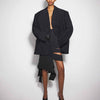 Mugler Blazer Estructurada Oversized color Negro sku 741-002143 01 - Foto 1