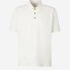 Bottega Veneta Polo Piqué Logo color Crema sku 552-001509 02 - Foto 1