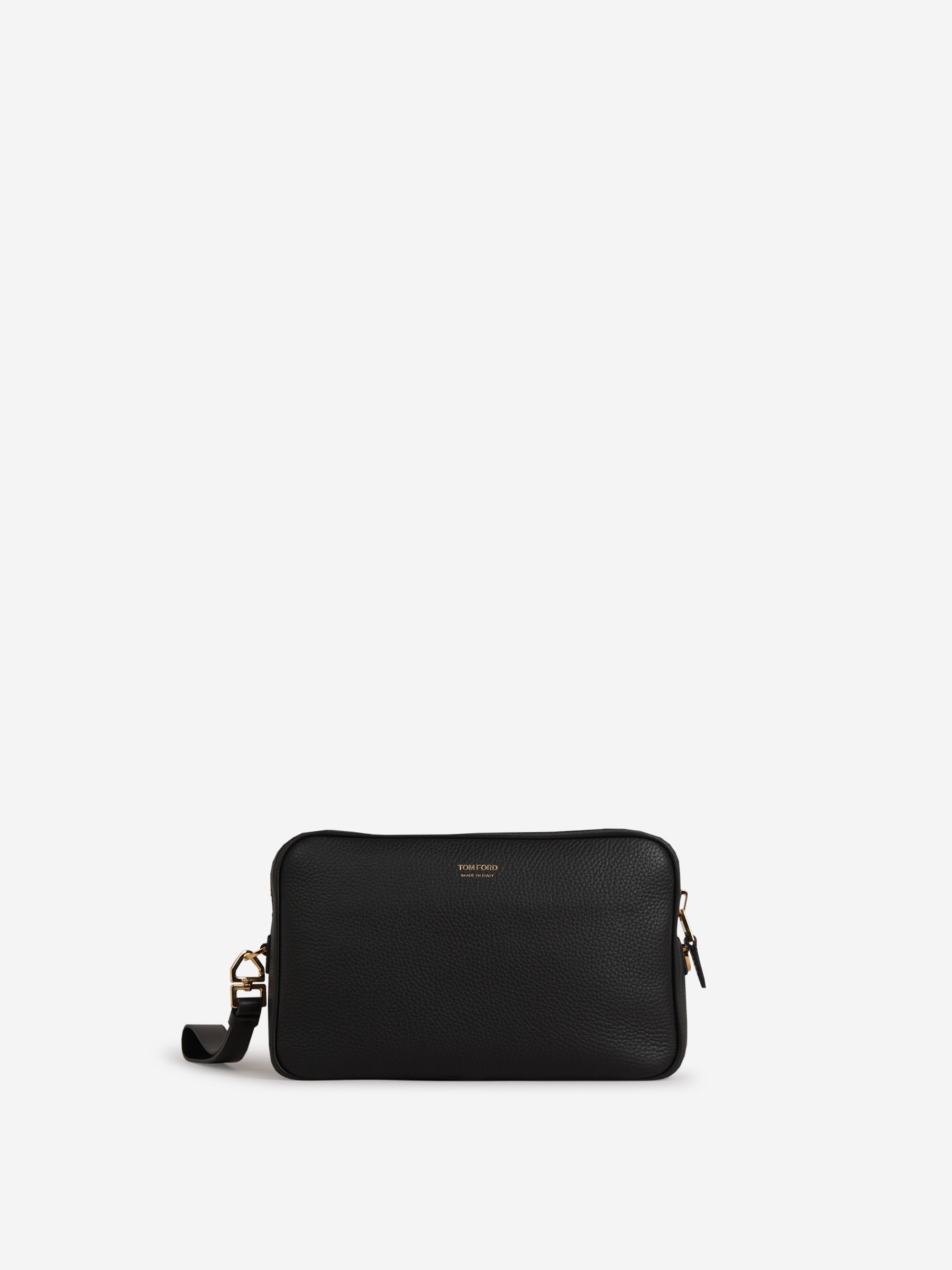 Tom Ford Bolso Mano Piel Logo color Negro sku 692-001889 01 - Foto 1