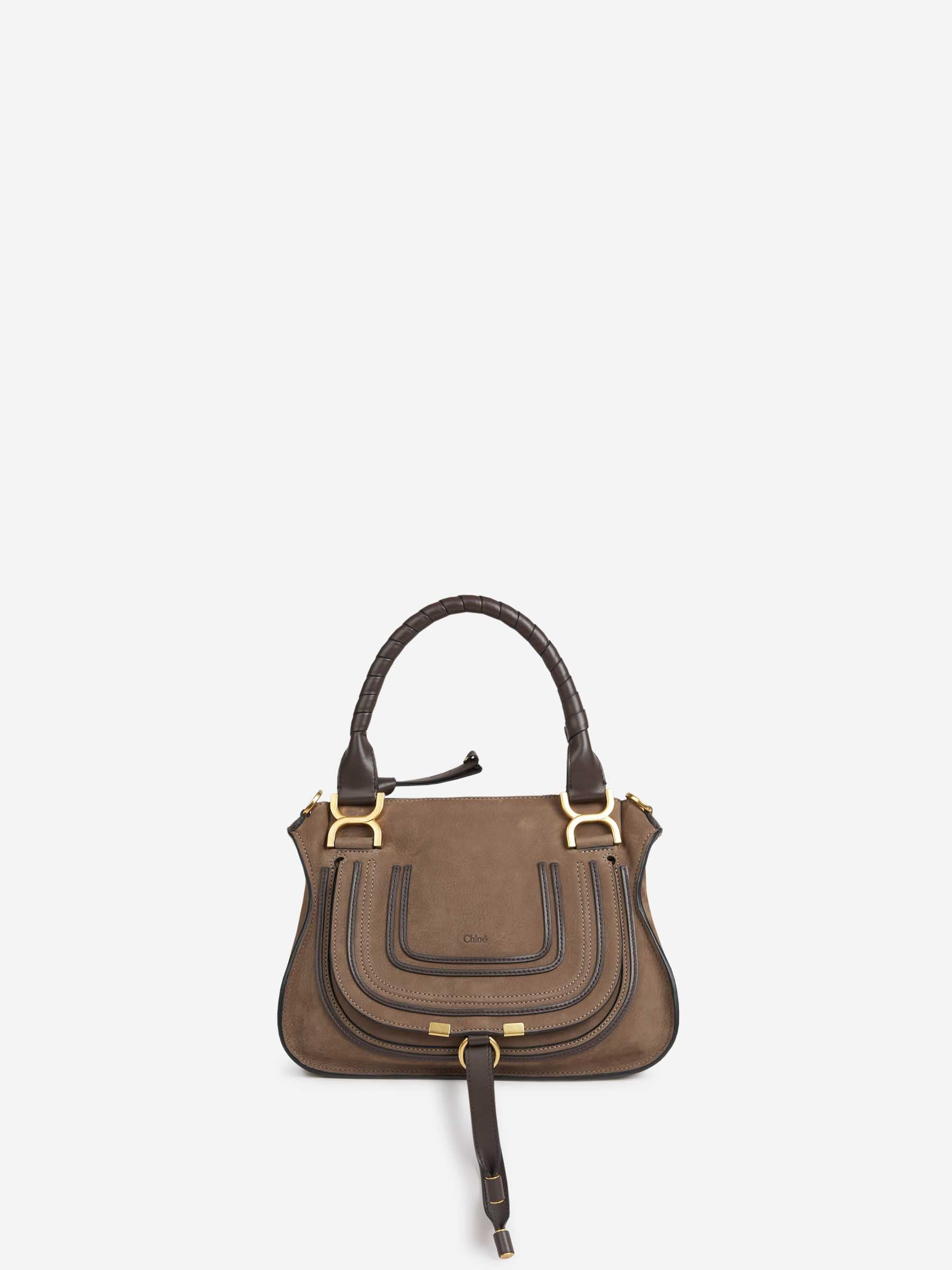 Chloé Bolso Marcie Ante color Marron Oscuro sku 810-007893 00 - Foto 1