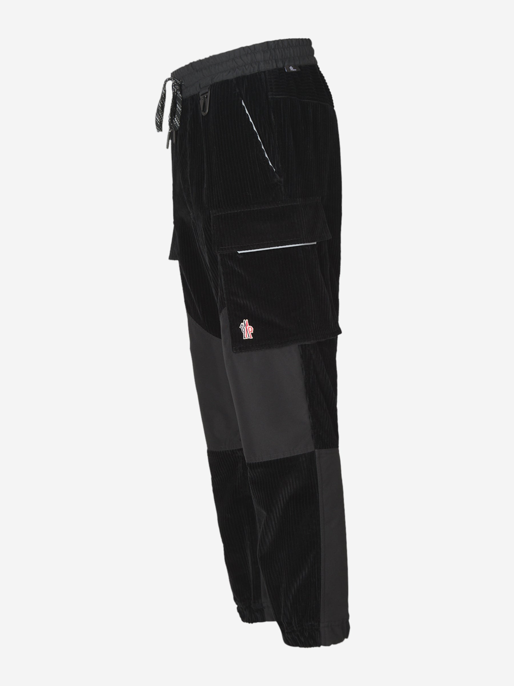 Moncler Grenoble Pantalones Pana Cargo color Negro sku 521-003081 01 - Foto 2