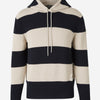 Moncler Jersey Motivo Rayas color Beige sku 542-002368 01 - Foto 1