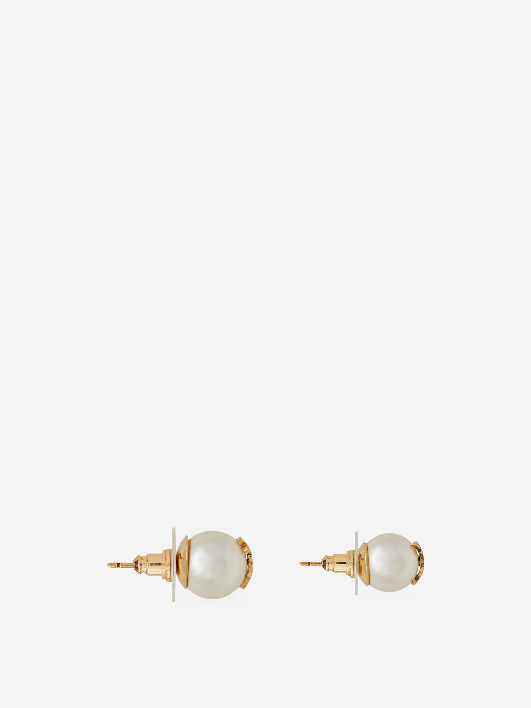 Saint Laurent Pendientes Asimétricos Perla color Dorado sku 850-001803 01 - Foto 2