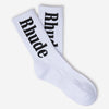 Rhude Calcetines Logo Acanalado color Blanco sku 642-000510 01 - Foto 1