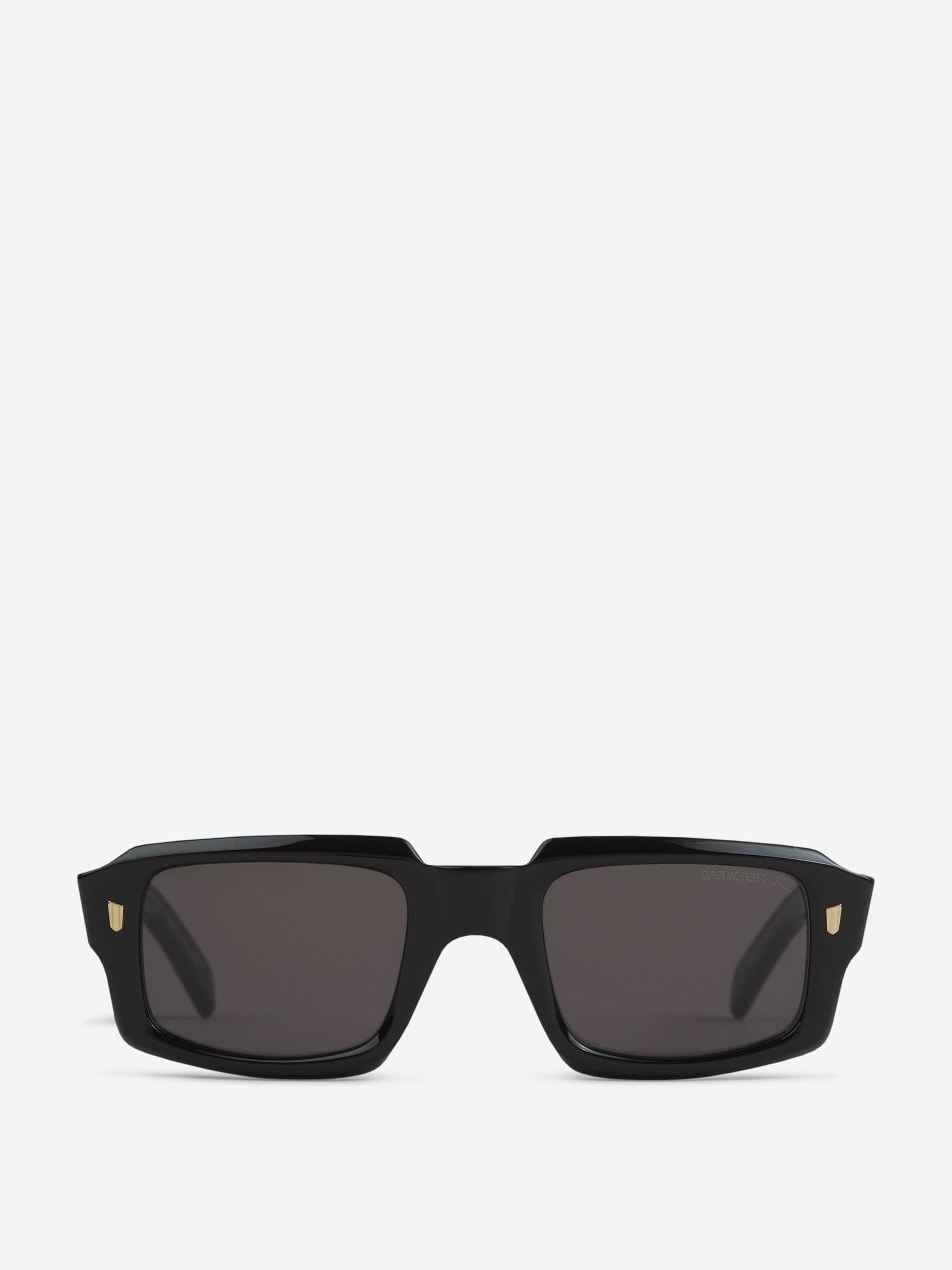 Cutler & Gross Gafas de Sol Rectangulares 9495 color Negro sku 614-002788 02 - Foto 1