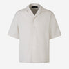 Amiri Camisa Texturizada Lino color Crema sku 532-000586 01 - Foto 1