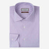 Canali Camisa Micro Cuadros color Lavanda sku 401-003134 01 - Foto 1