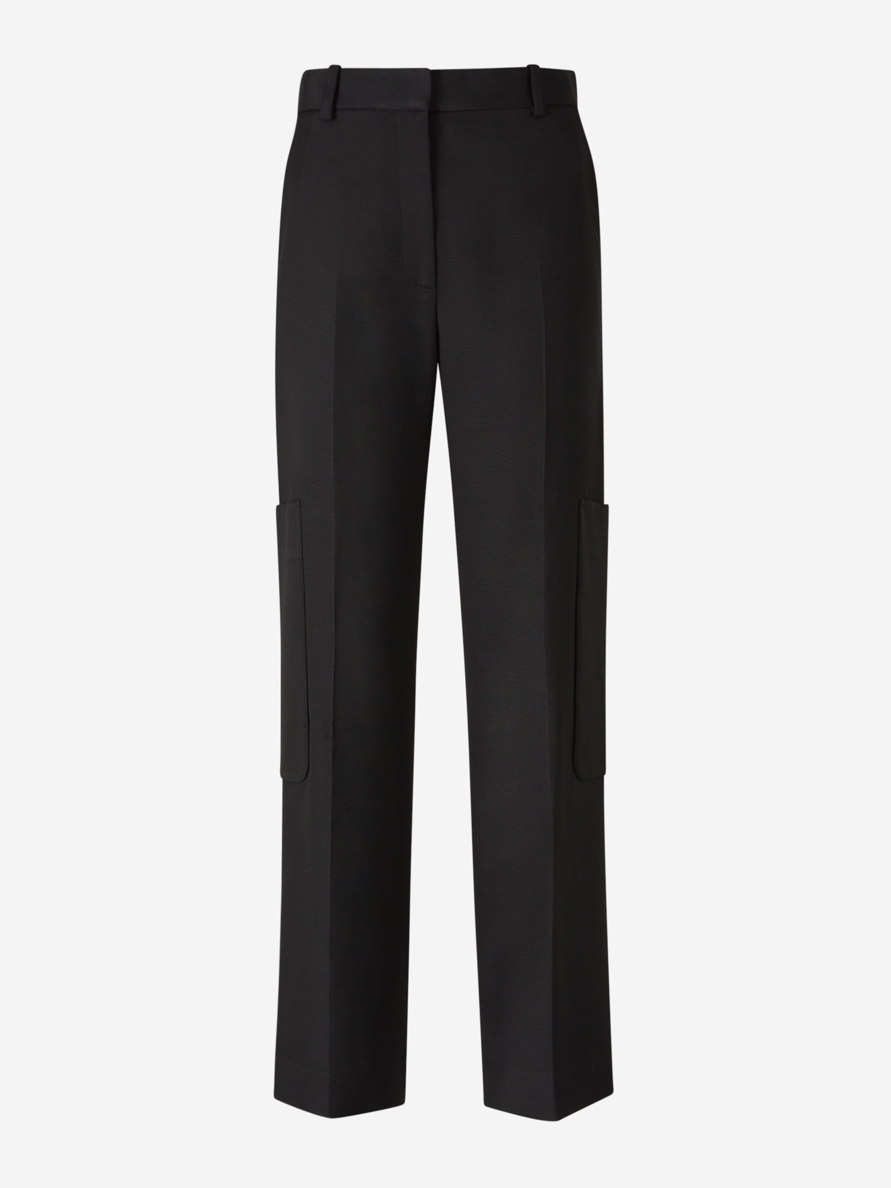 Khaite Pantalones Vestir Caiton color Negro sku 761-003598 01 - Foto 1