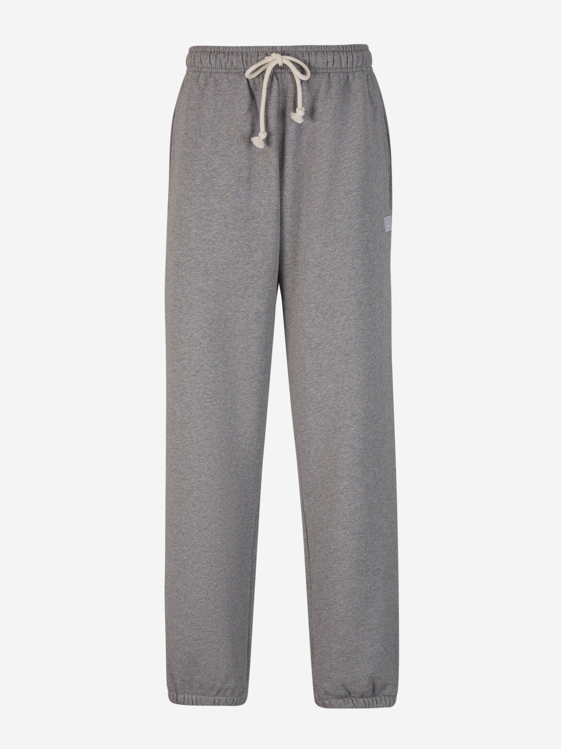 Acne Studios Face Joggers Algodón Logo color Gris Claro sku 521-002954 02 - Foto 1